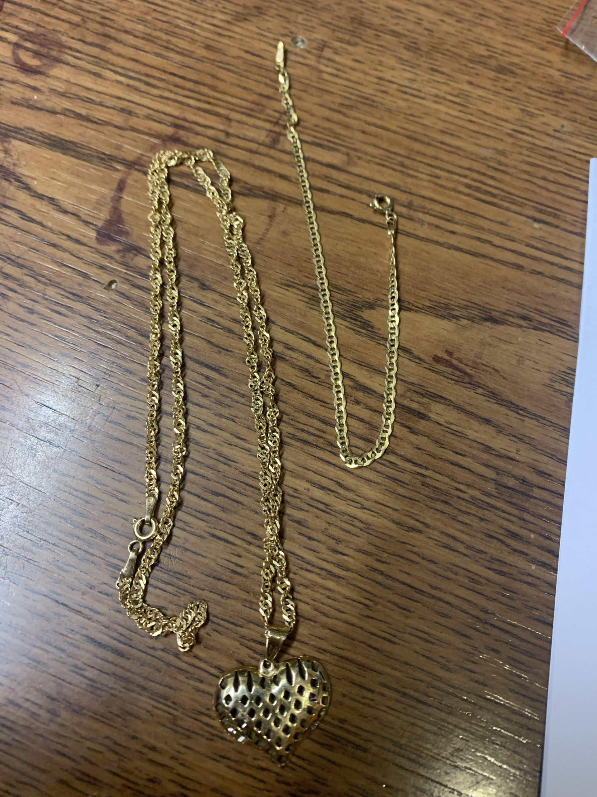 Zestaw złota 1107/25/L SB