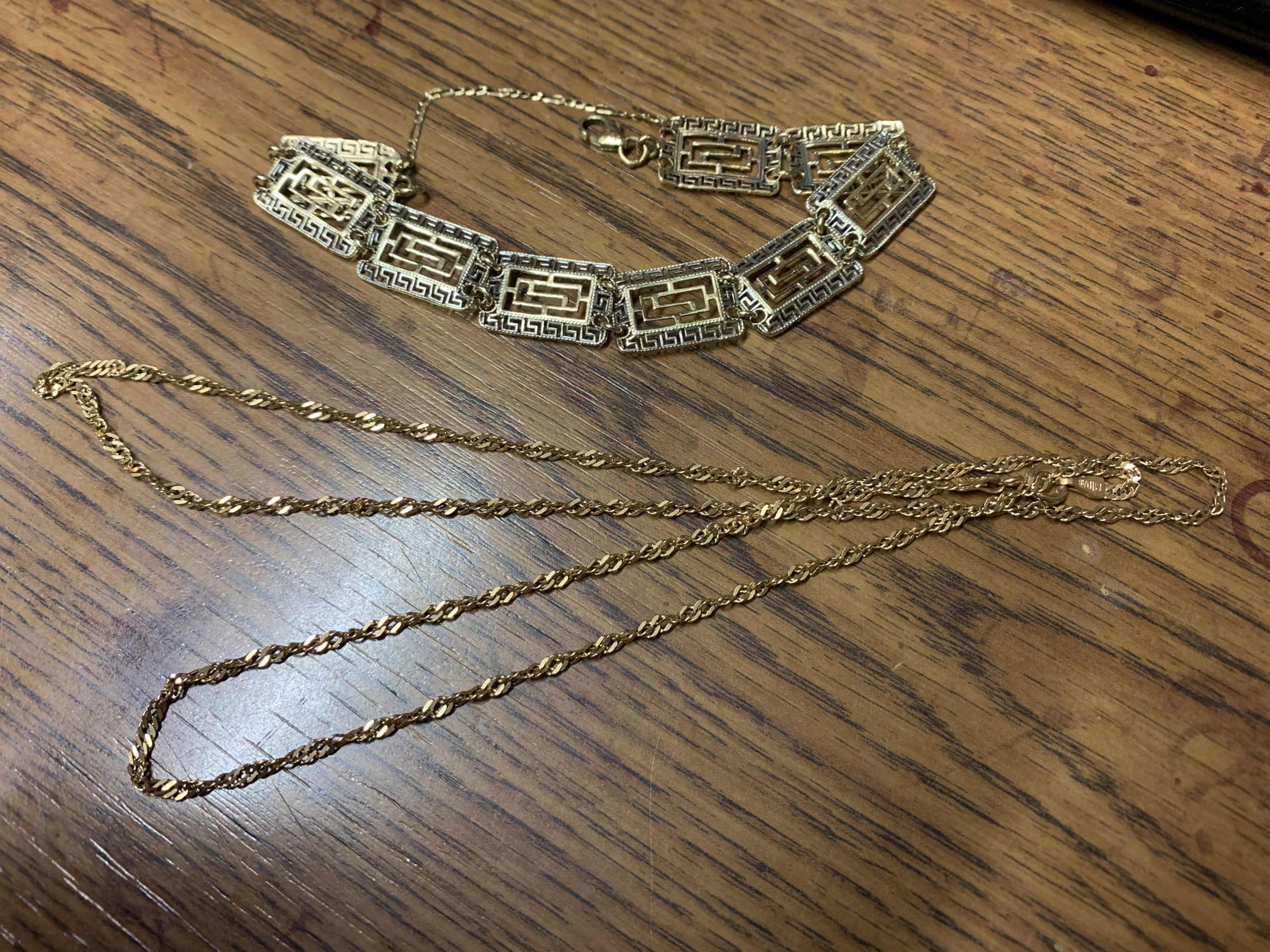 Łańcuszek i bransoletka 1434/25/L SB